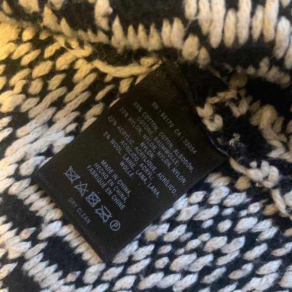 Anthropologie Angel of the North Black and White Vest - Women’s Size Small - Picture 9 of 10